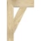 Ekena Millwork Traditional Block Rough Sawn Bracket, Douglas Fir, 4"W x 16"D x 24"H BKT04X16X24TRA05RDF - alternate 4
